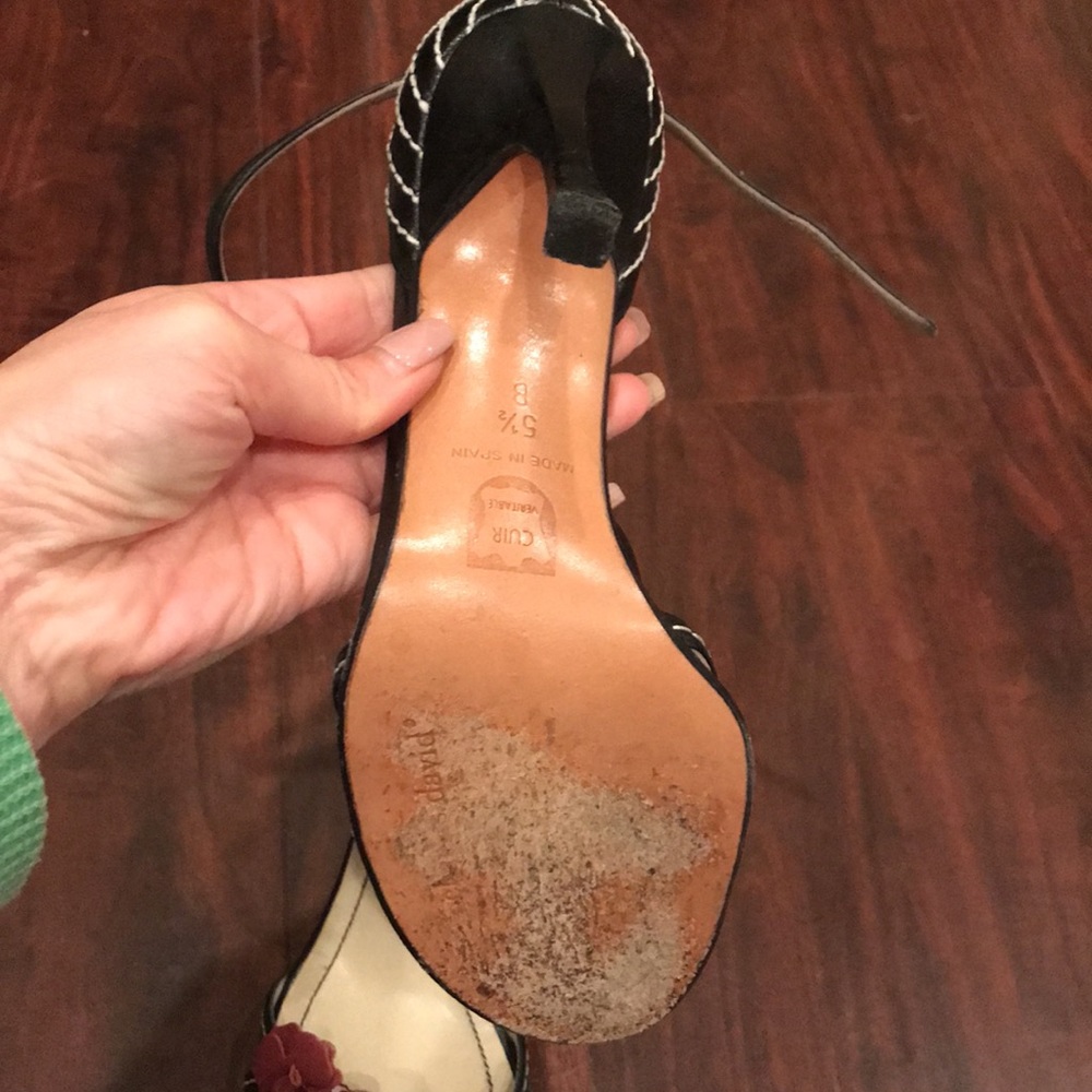 Barely worn sexy and comfortable strap heels. - Picture 3 of 4